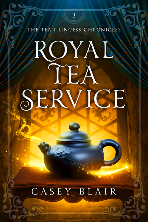 Fantasy Book Cover Design: Royal Tea Service